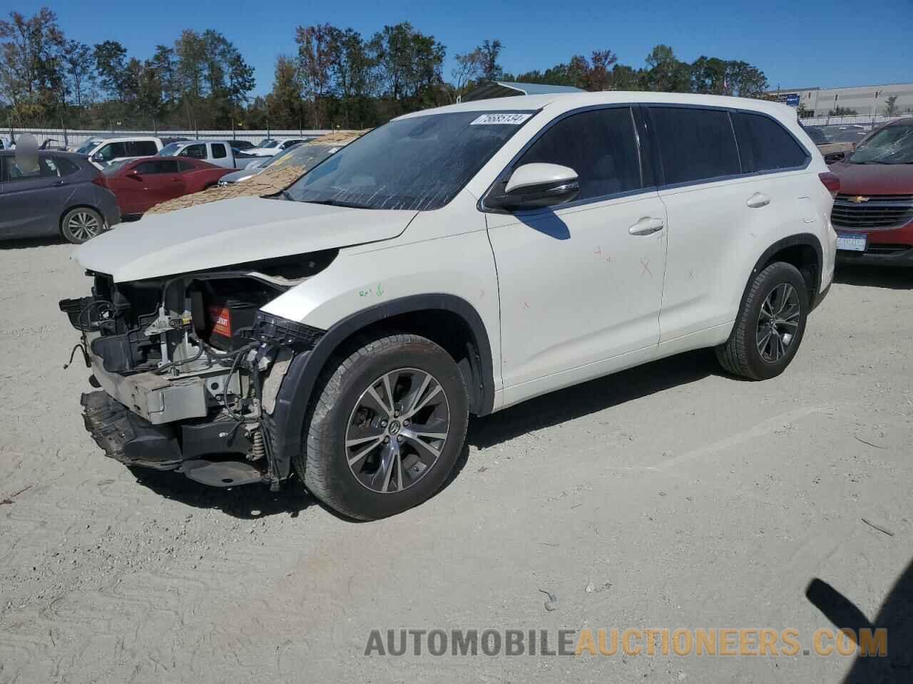 5TDZZRFH2HS193002 TOYOTA HIGHLANDER 2017