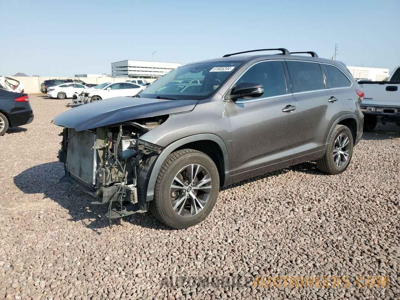 5TDZZRFH2JS246738 TOYOTA HIGHLANDER 2018