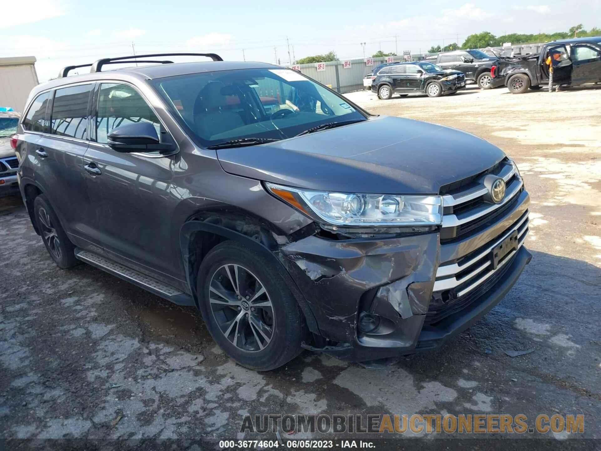 5TDZZRFH2JS250207 TOYOTA HIGHLANDER 2018