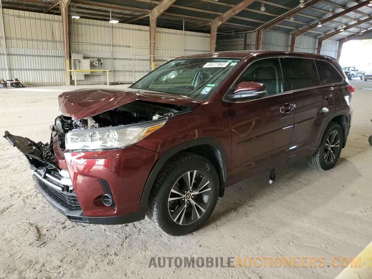 5TDZZRFH2JS261966 TOYOTA HIGHLANDER 2018