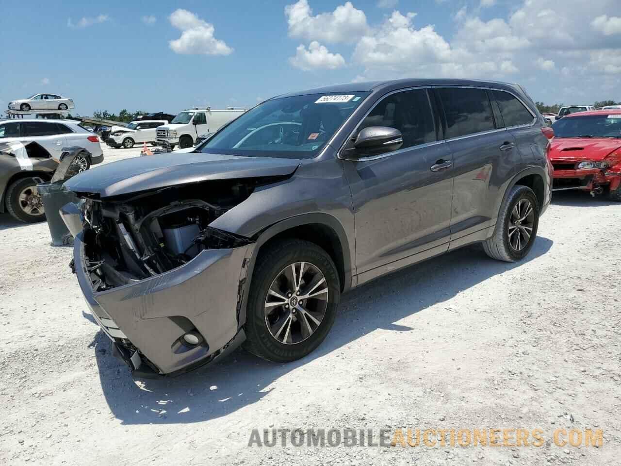 5TDZZRFH2JS287001 TOYOTA HIGHLANDER 2018