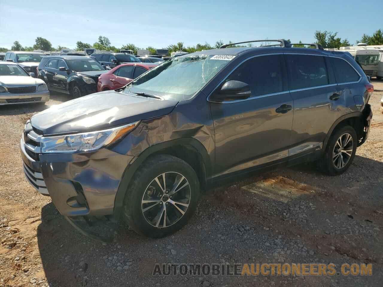 5TDZZRFH2KS290109 TOYOTA HIGHLANDER 2019