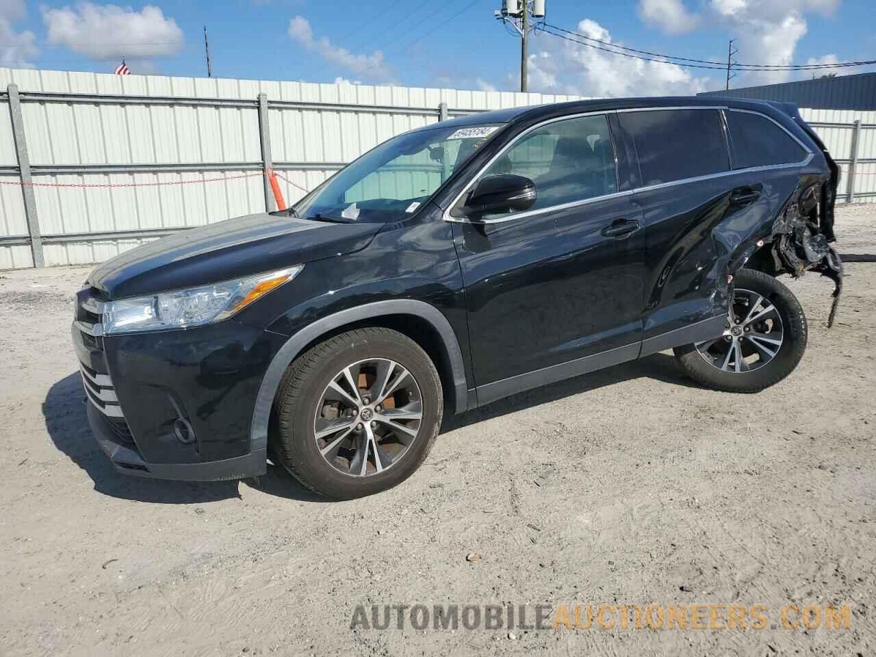 5TDZZRFH2KS321147 TOYOTA HIGHLANDER 2019