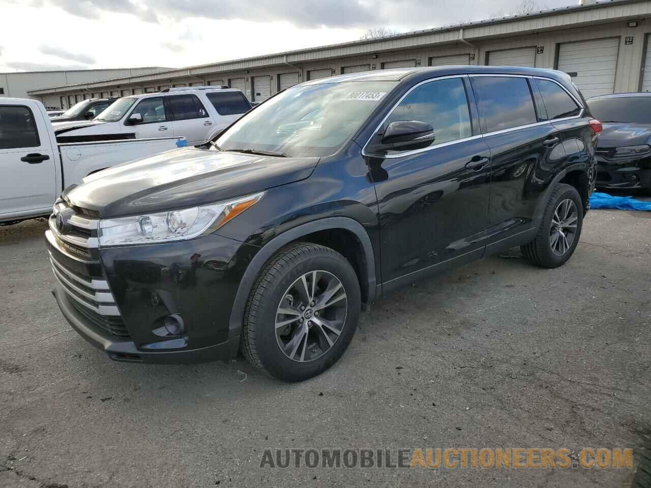 5TDZZRFH2KS342614 TOYOTA HIGHLANDER 2019