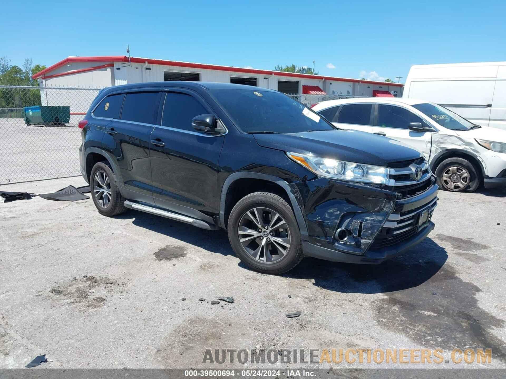 5TDZZRFH2KS347019 TOYOTA HIGHLANDER 2019