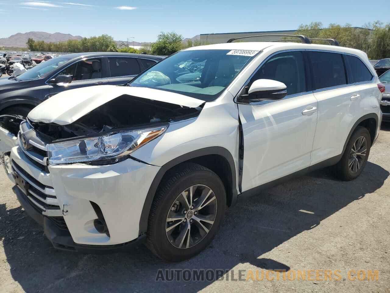 5TDZZRFH2KS363592 TOYOTA HIGHLANDER 2019