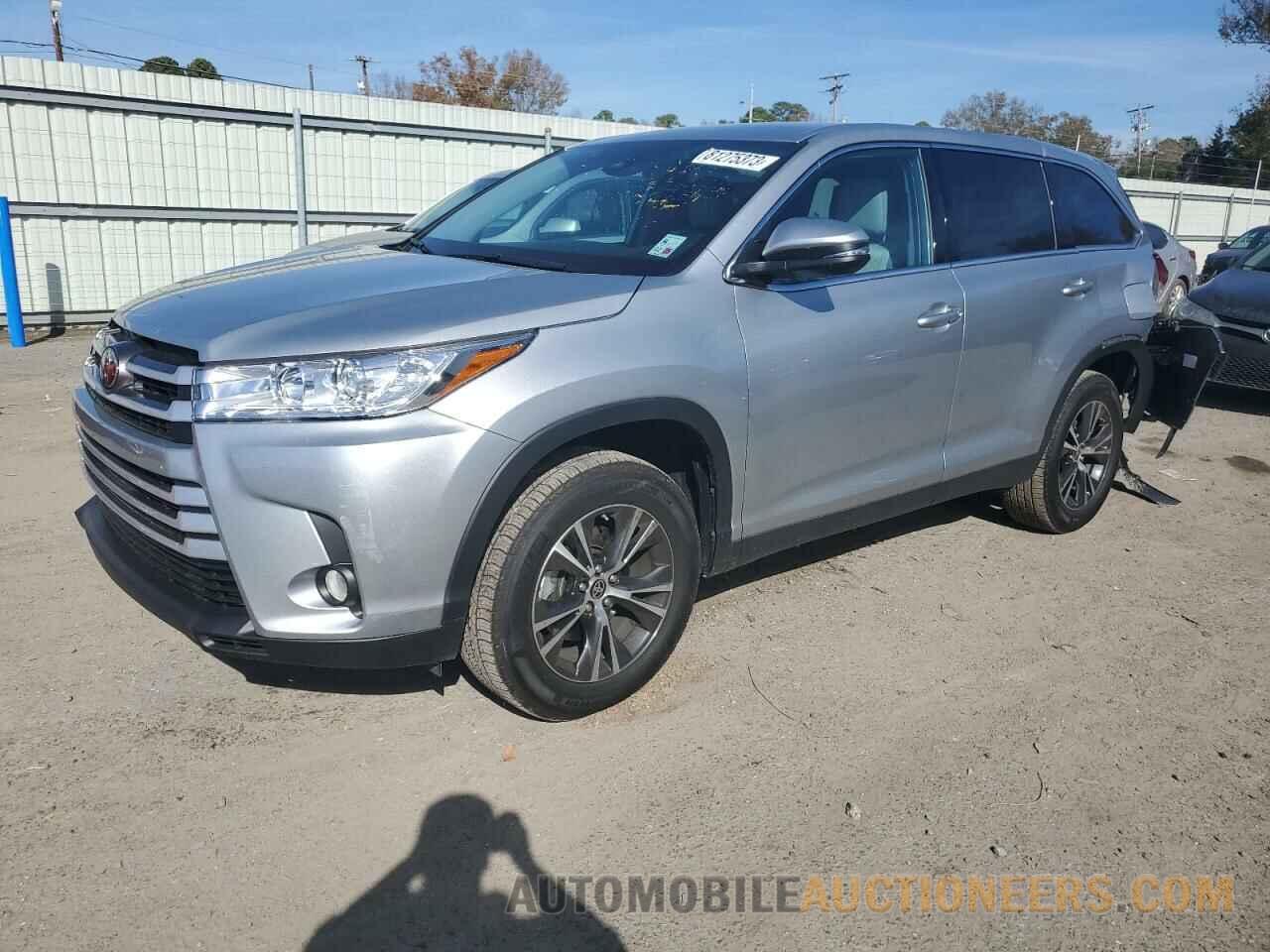 5TDZZRFH2KS368601 TOYOTA HIGHLANDER 2019