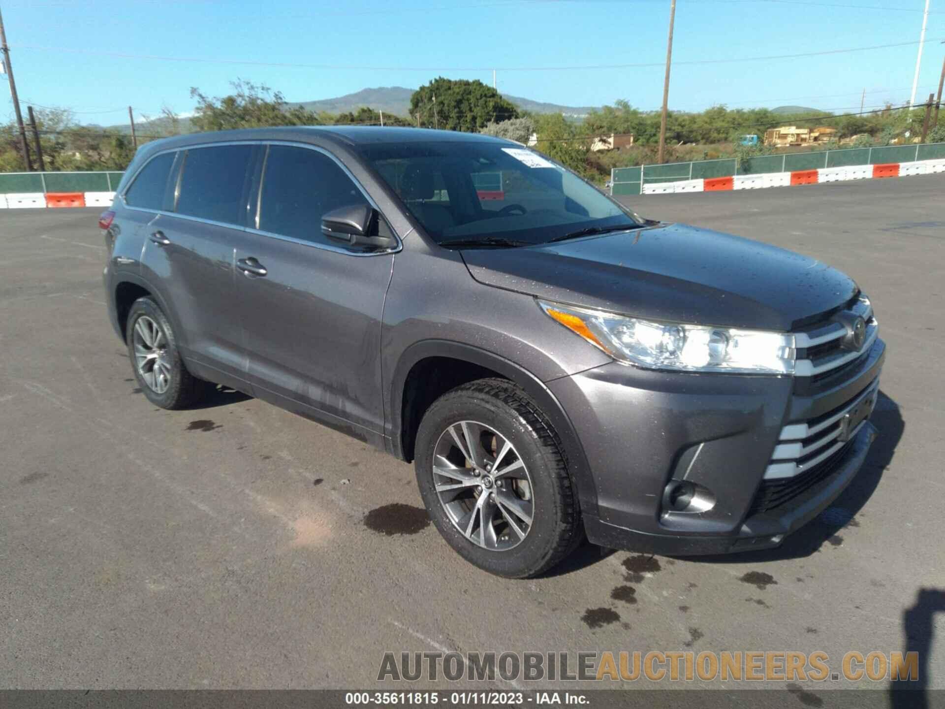 5TDZZRFH3HS201575 TOYOTA HIGHLANDER 2017