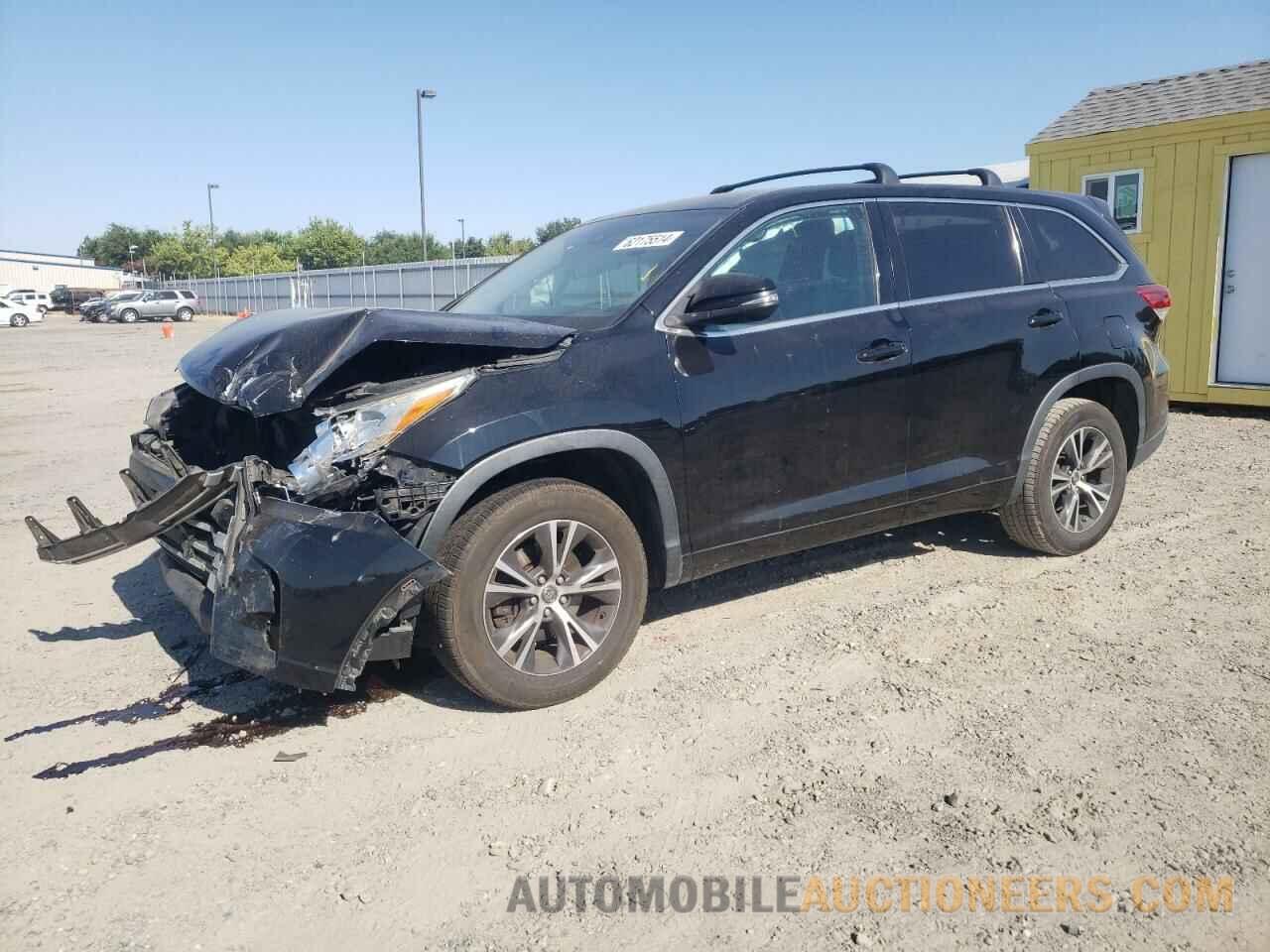 5TDZZRFH3HS218327 TOYOTA HIGHLANDER 2017