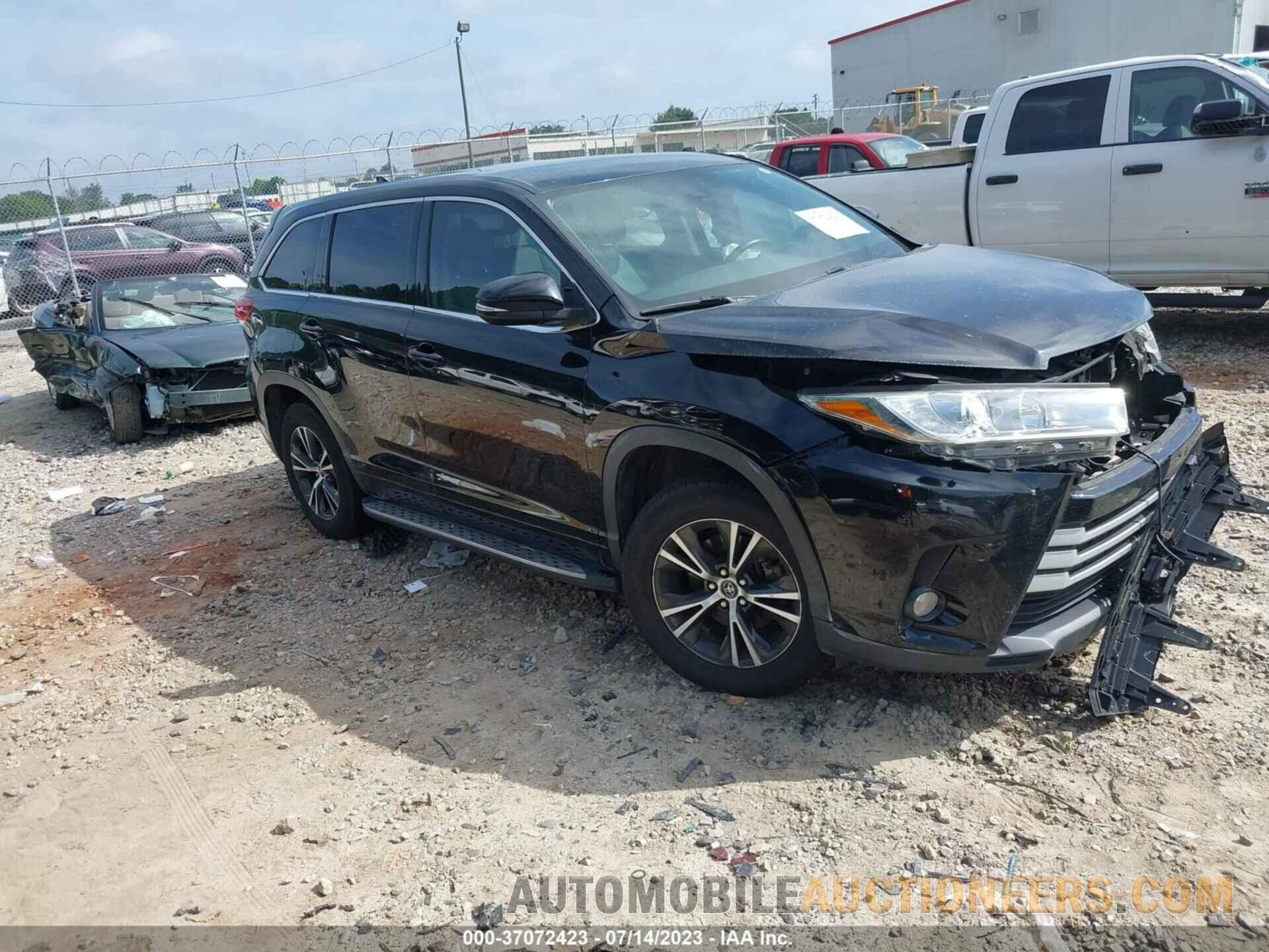 5TDZZRFH3HS229800 TOYOTA HIGHLANDER 2017