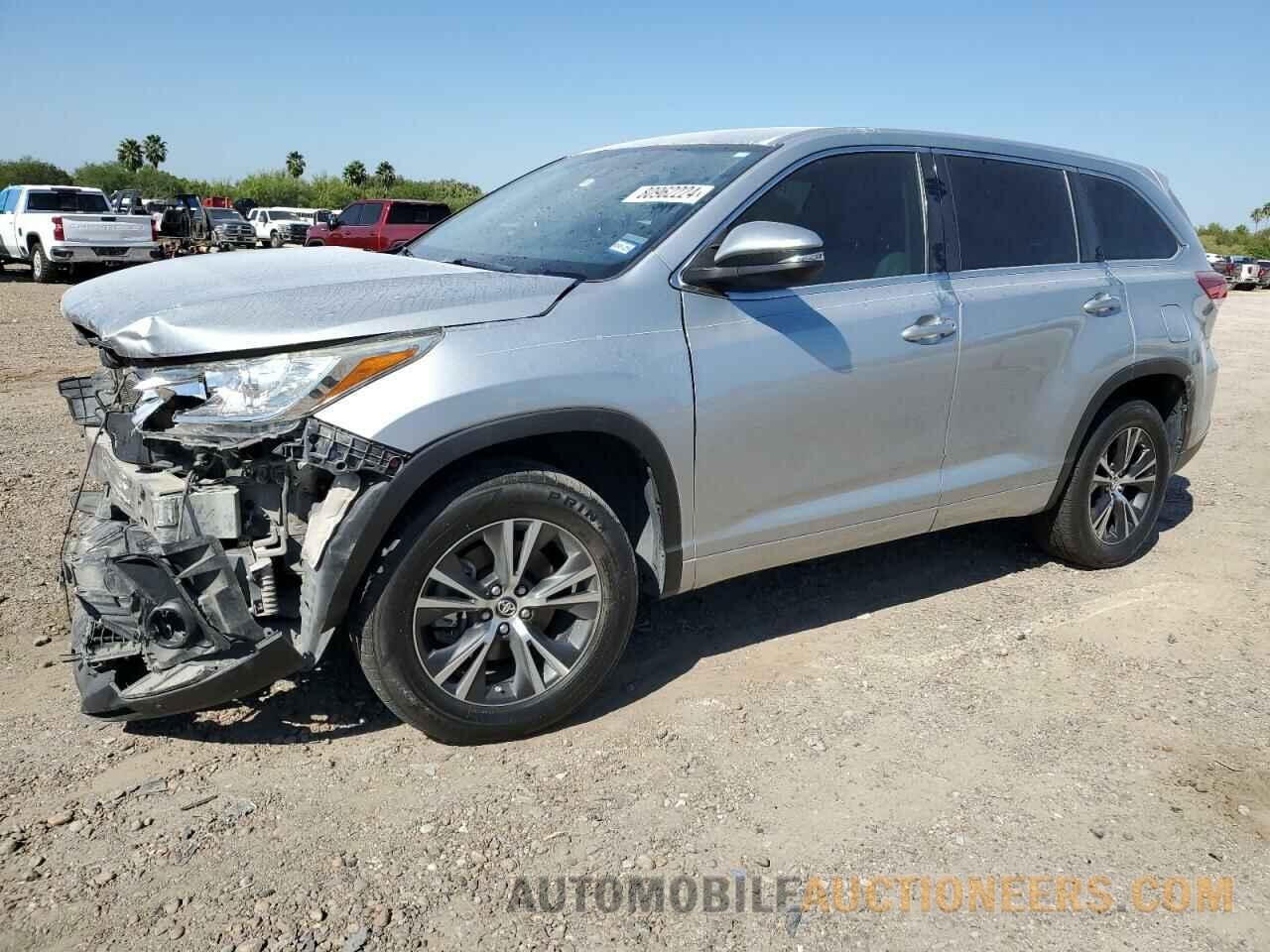 5TDZZRFH3HS234527 TOYOTA HIGHLANDER 2017