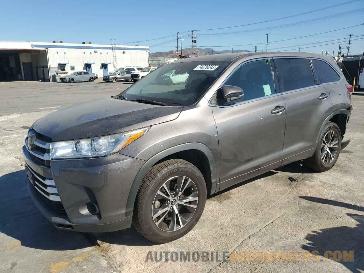 5TDZZRFH3JS234887 TOYOTA HIGHLANDER 2018