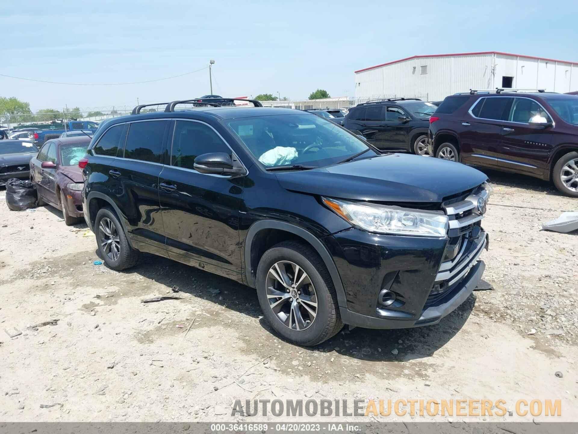 5TDZZRFH3JS239085 TOYOTA HIGHLANDER 2018