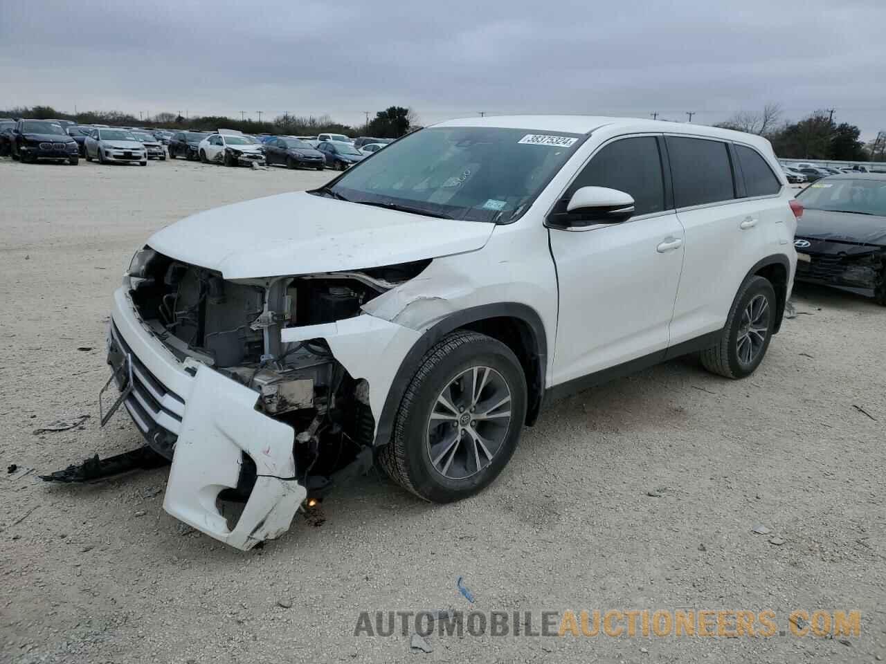 5TDZZRFH3KS289793 TOYOTA HIGHLANDER 2019