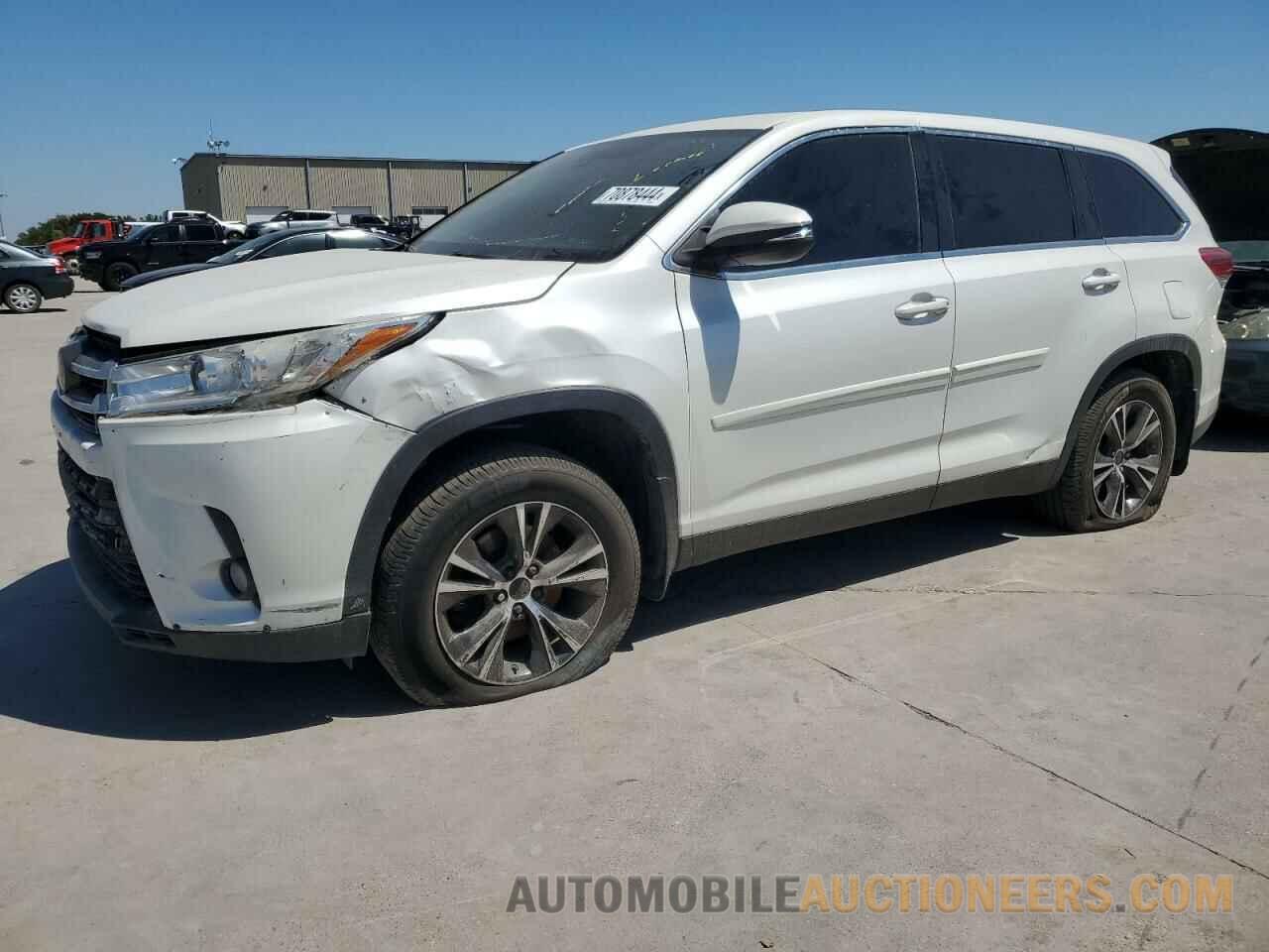 5TDZZRFH3KS293956 TOYOTA HIGHLANDER 2019