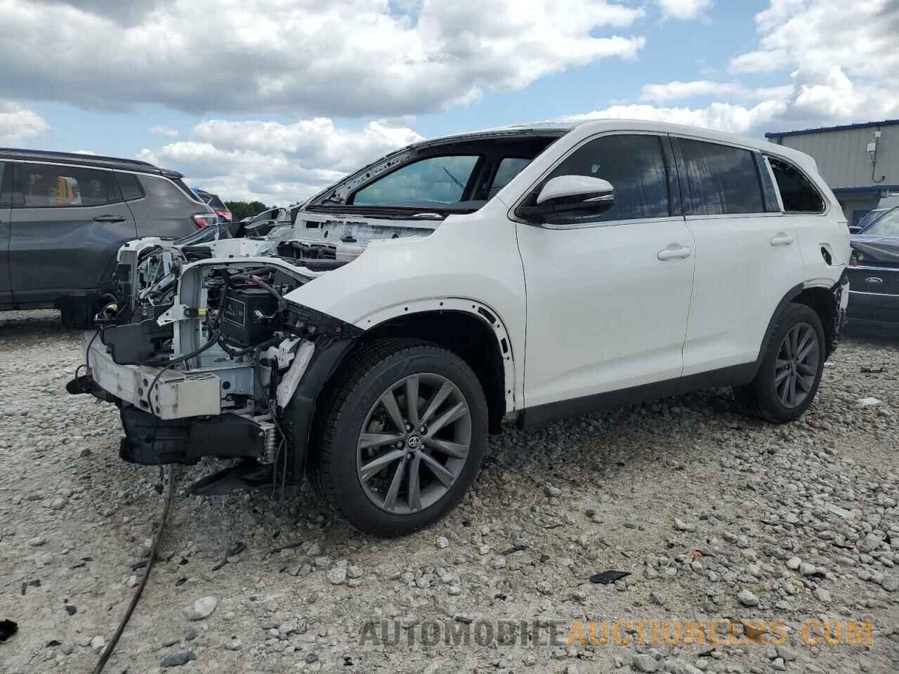 5TDZZRFH3KS296520 TOYOTA HIGHLANDER 2019