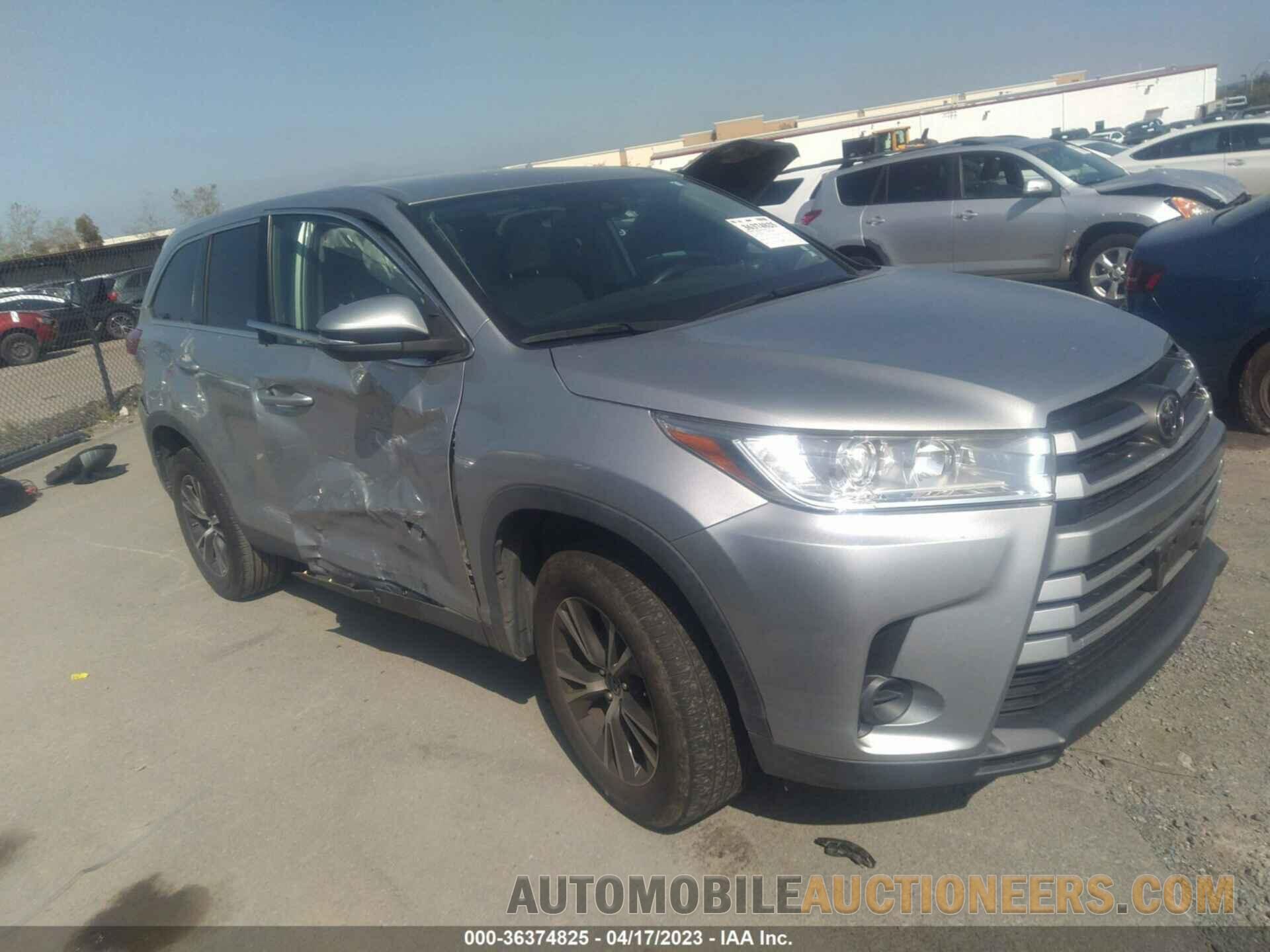 5TDZZRFH3KS338328 TOYOTA HIGHLANDER 2019