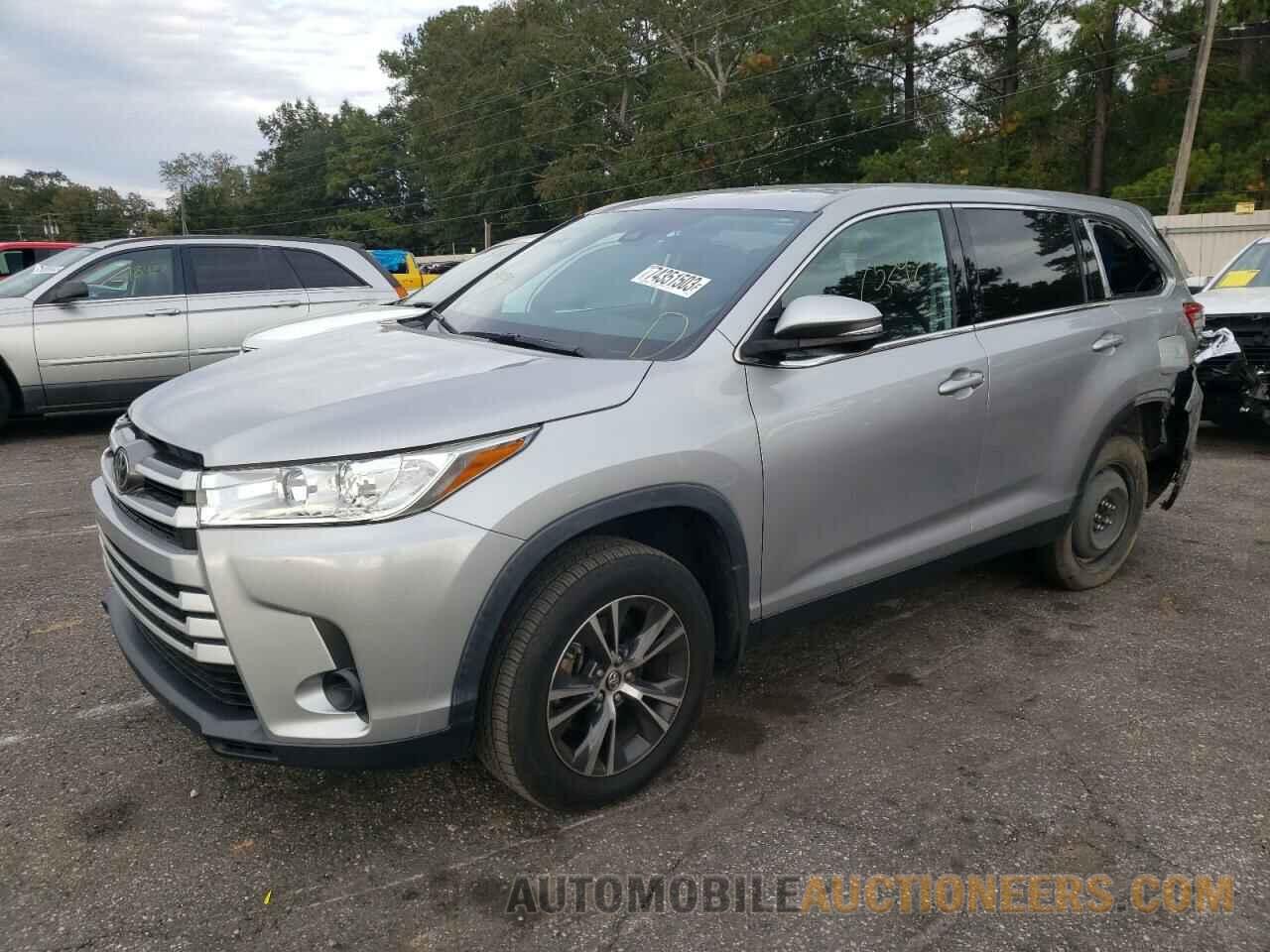 5TDZZRFH3KS363844 TOYOTA HIGHLANDER 2019