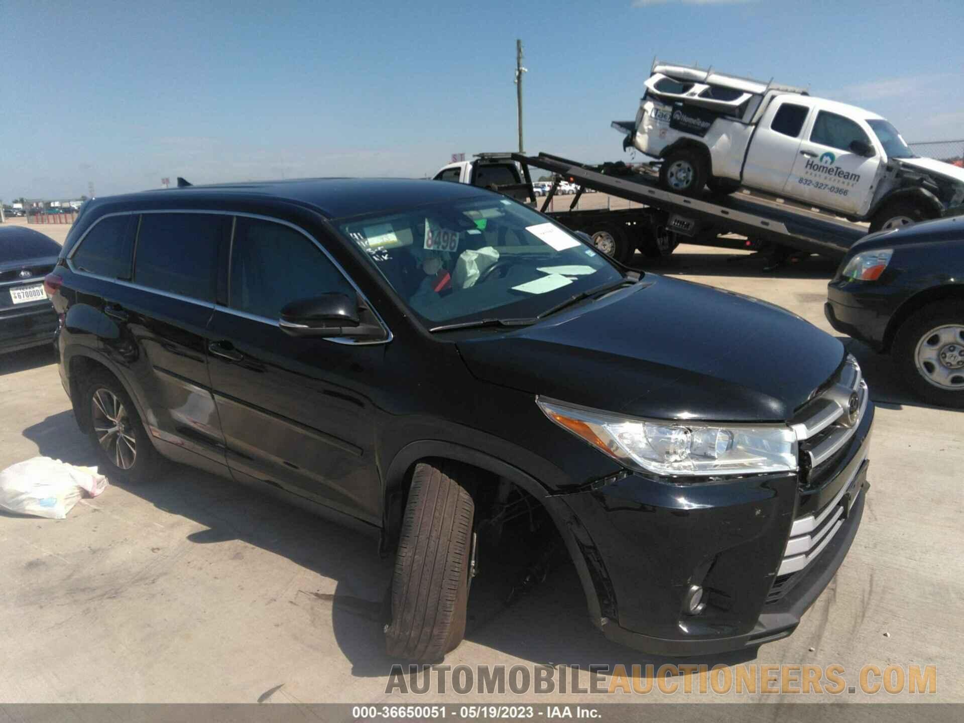 5TDZZRFH3KS365612 TOYOTA HIGHLANDER 2019