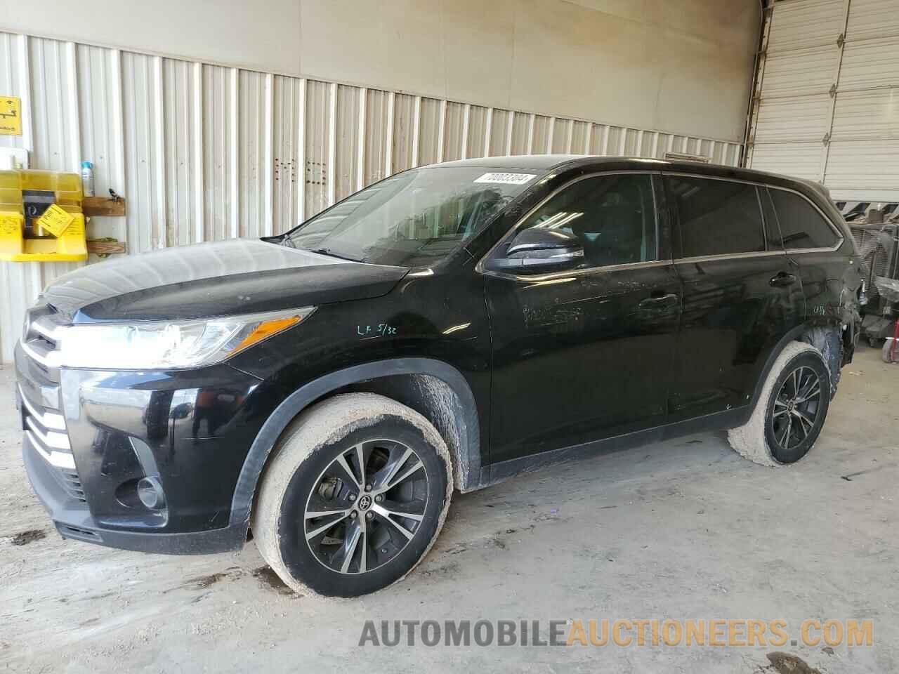 5TDZZRFH3KS369529 TOYOTA HIGHLANDER 2019