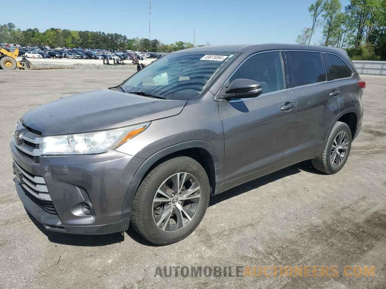 5TDZZRFH4HS227814 TOYOTA HIGHLANDER 2017