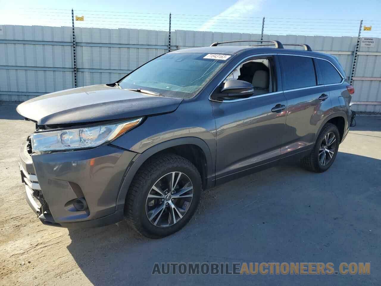 5TDZZRFH4HS234214 TOYOTA HIGHLANDER 2017