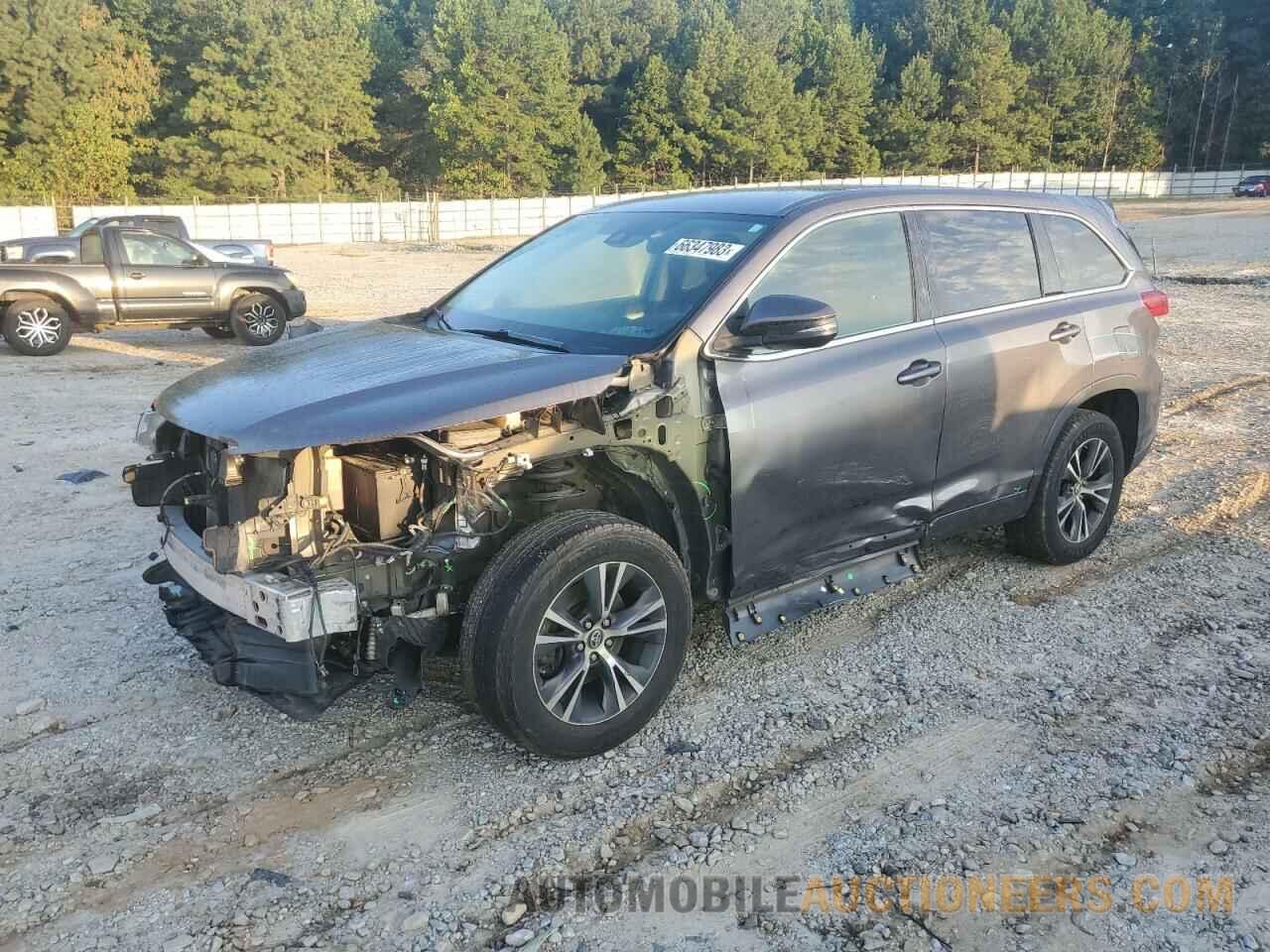 5TDZZRFH4JS245297 TOYOTA HIGHLANDER 2018