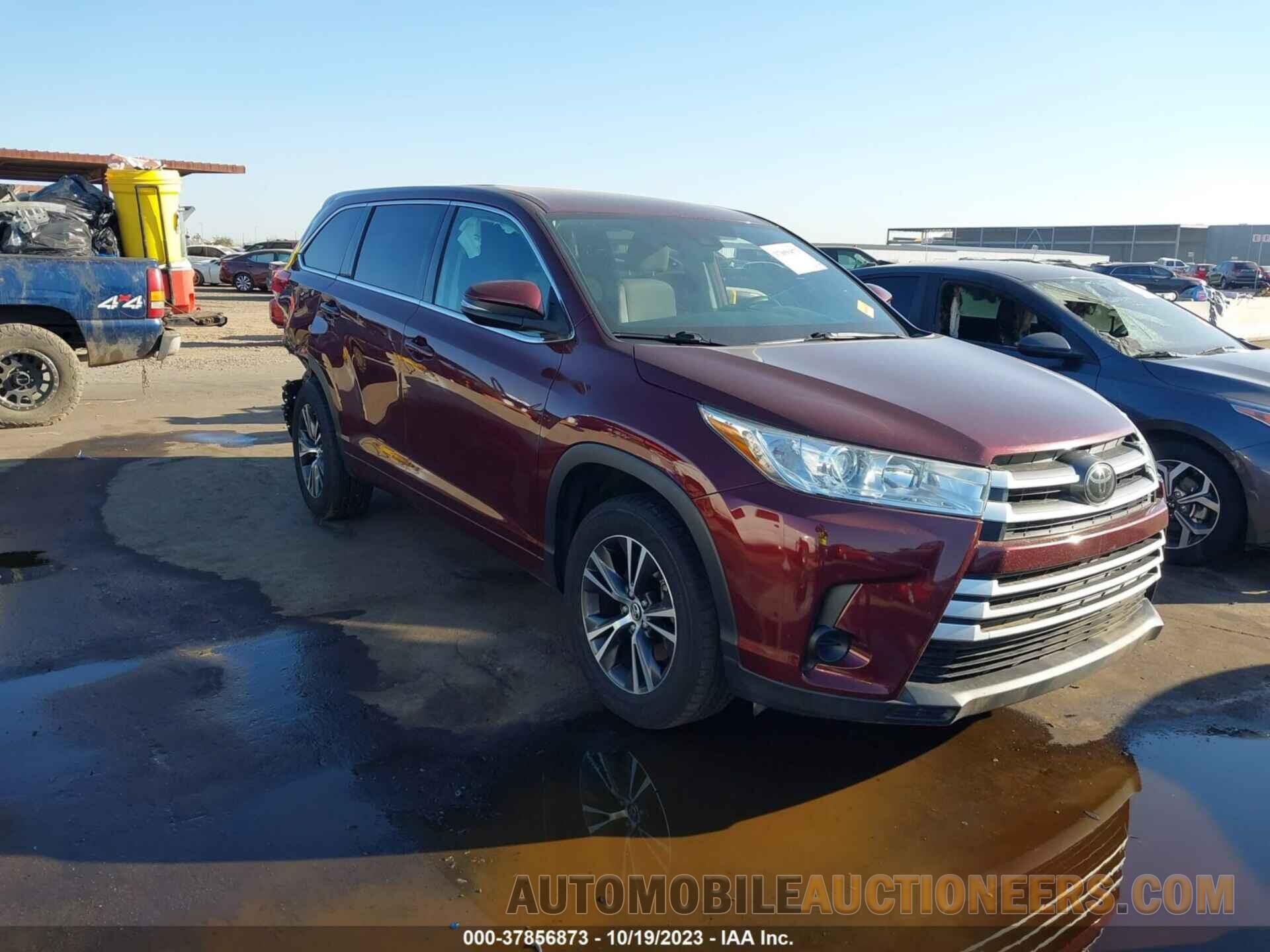 5TDZZRFH4JS256557 TOYOTA HIGHLANDER 2018