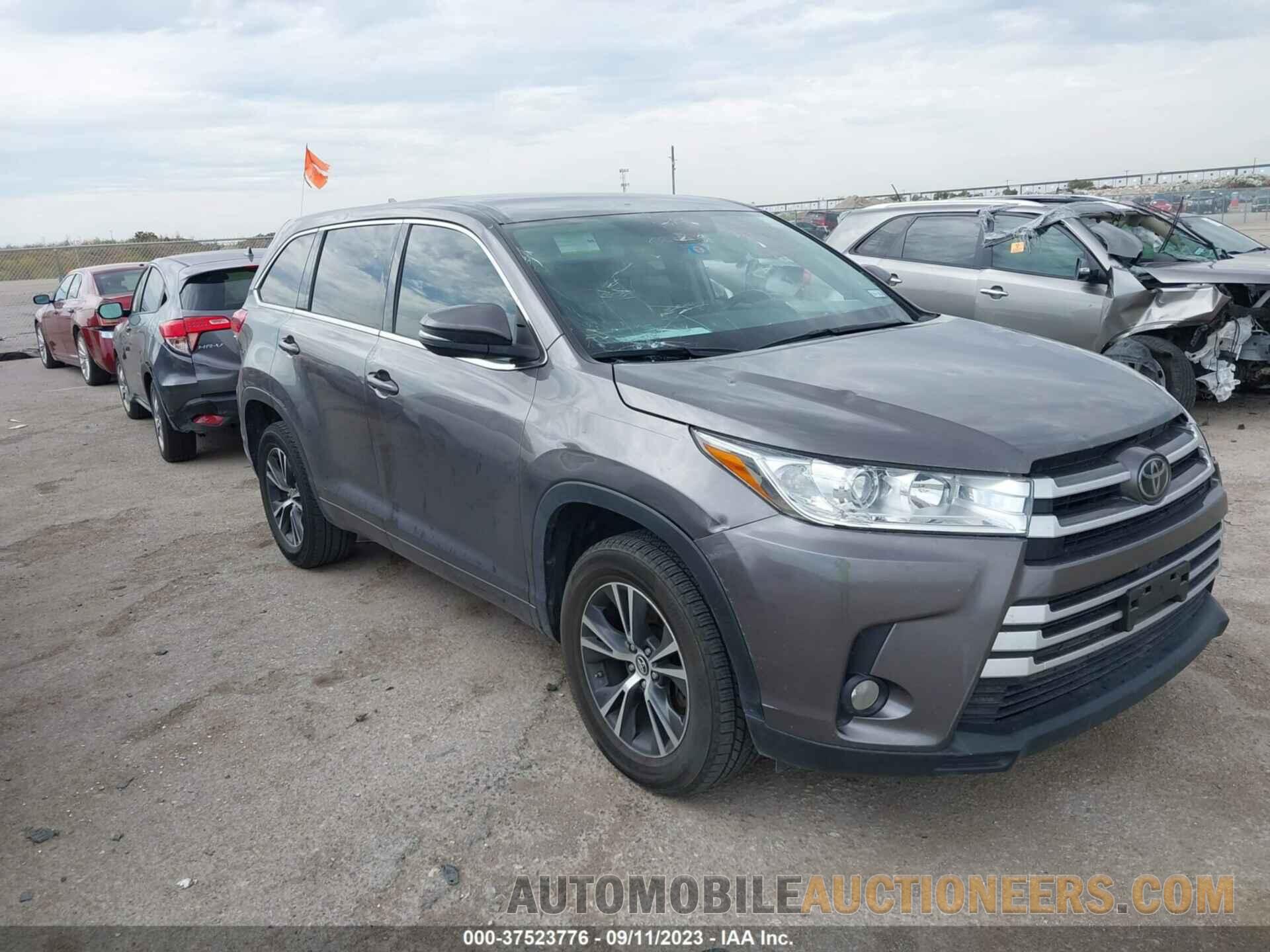 5TDZZRFH4JS280373 TOYOTA HIGHLANDER 2018