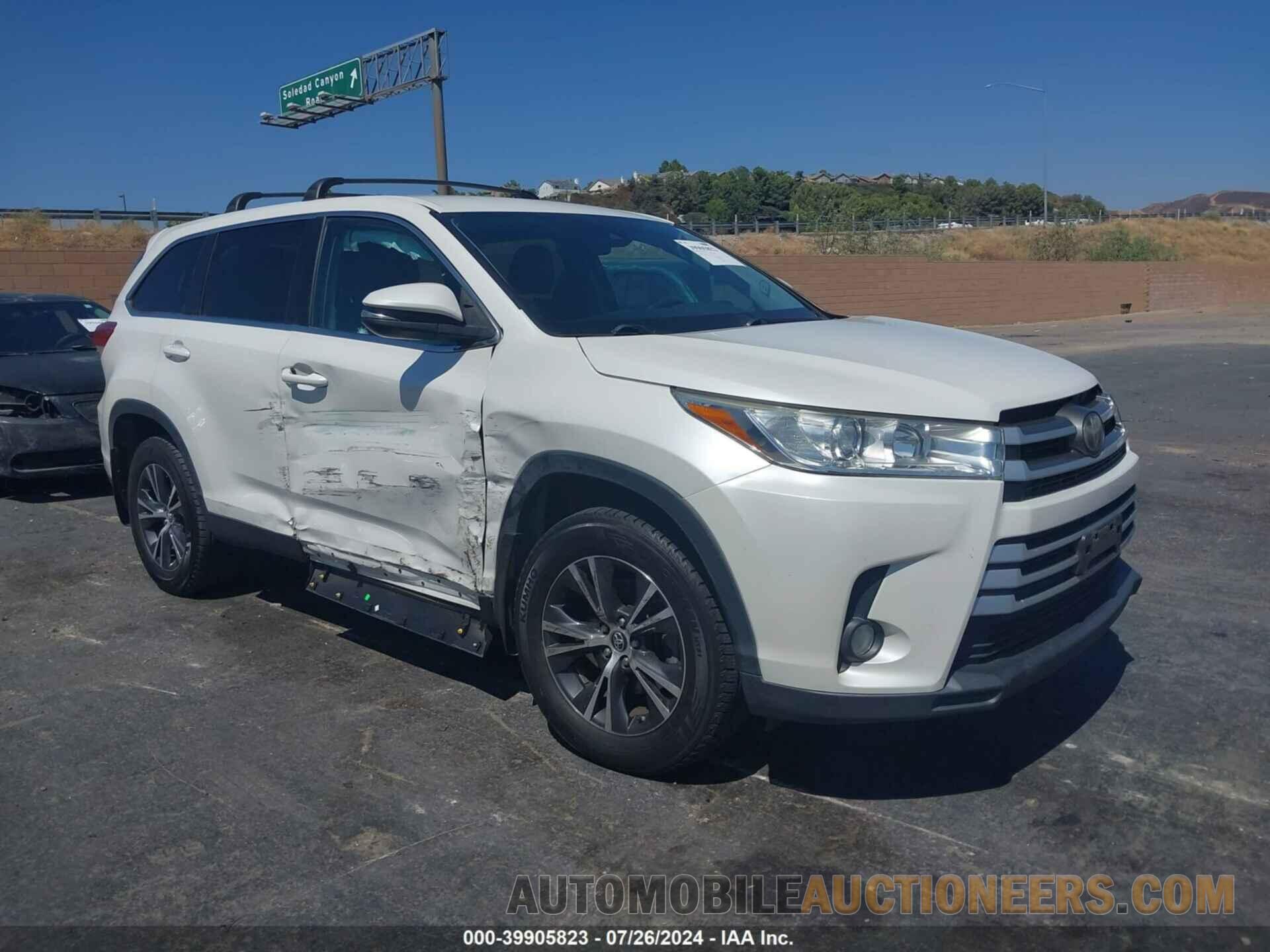 5TDZZRFH4KS295666 TOYOTA HIGHLANDER 2019