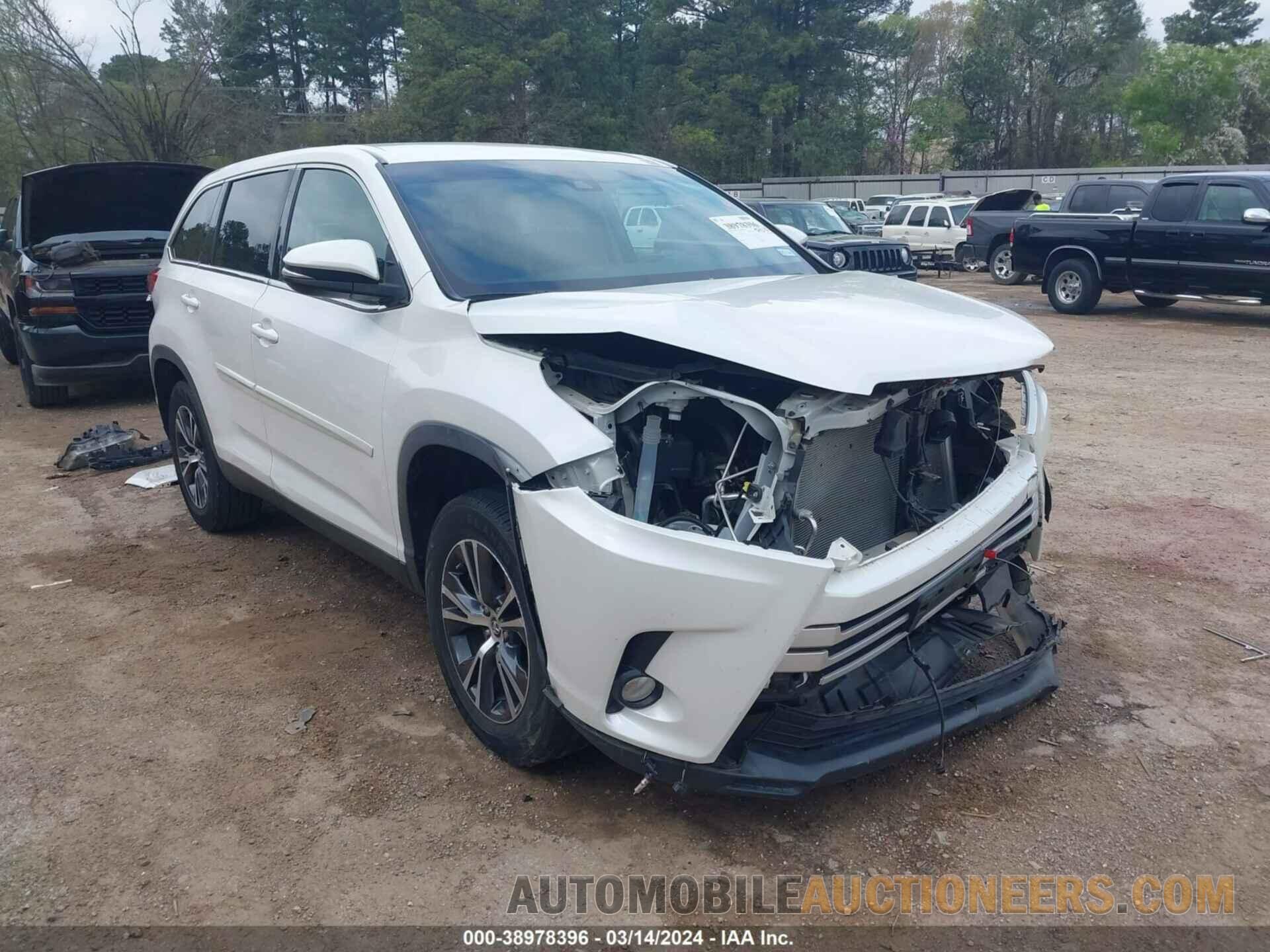 5TDZZRFH4KS328634 TOYOTA HIGHLANDER 2019