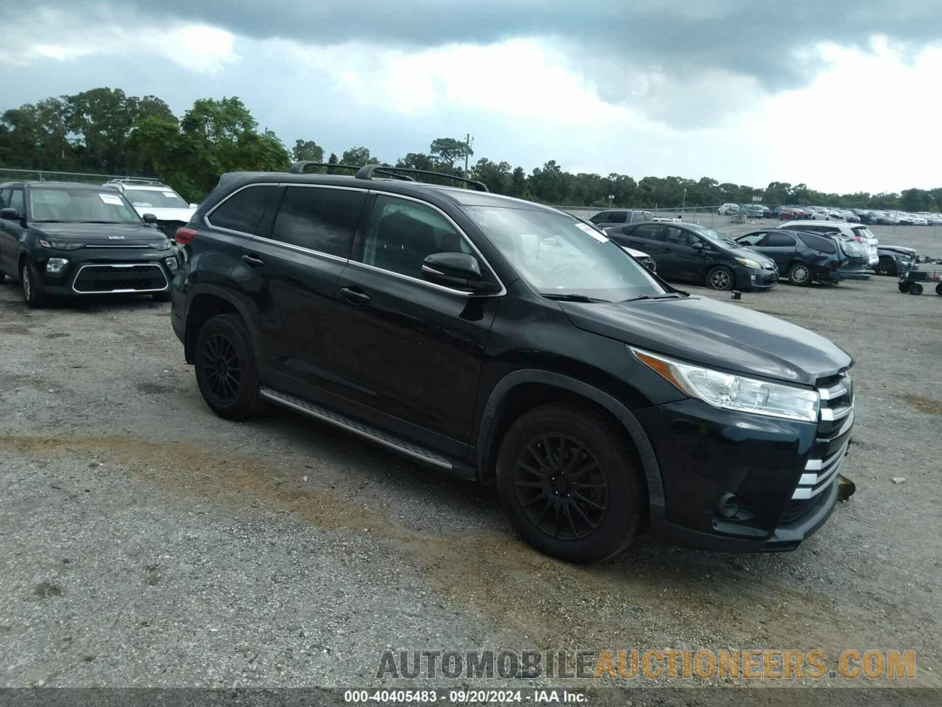 5TDZZRFH4KS329069 TOYOTA HIGHLANDER 2019