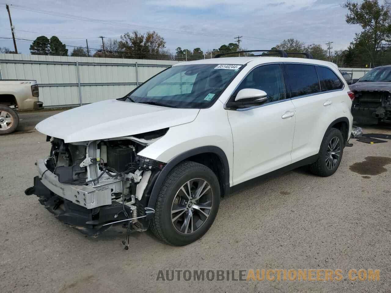 5TDZZRFH4KS330822 TOYOTA HIGHLANDER 2019