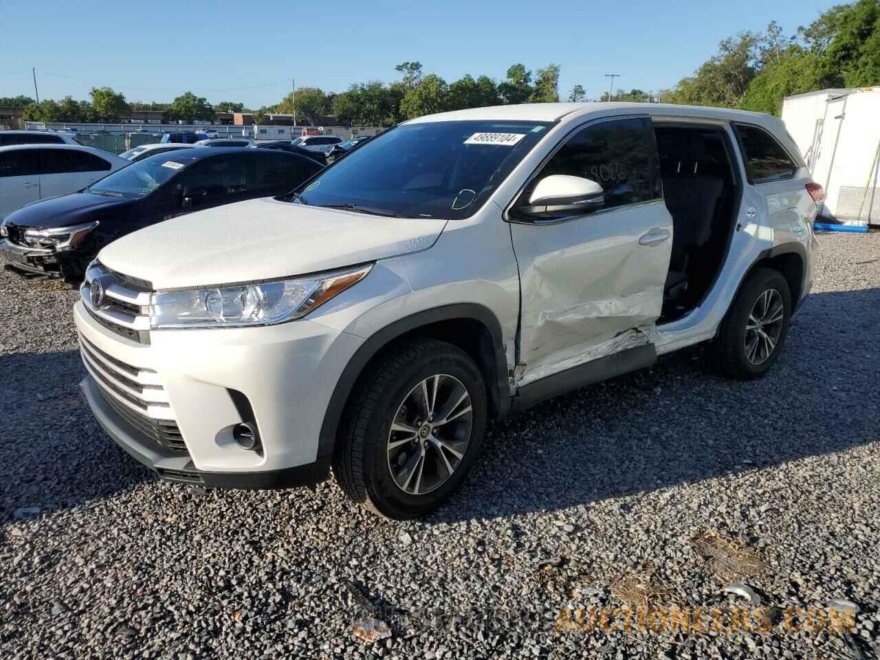 5TDZZRFH4KS360337 TOYOTA HIGHLANDER 2019