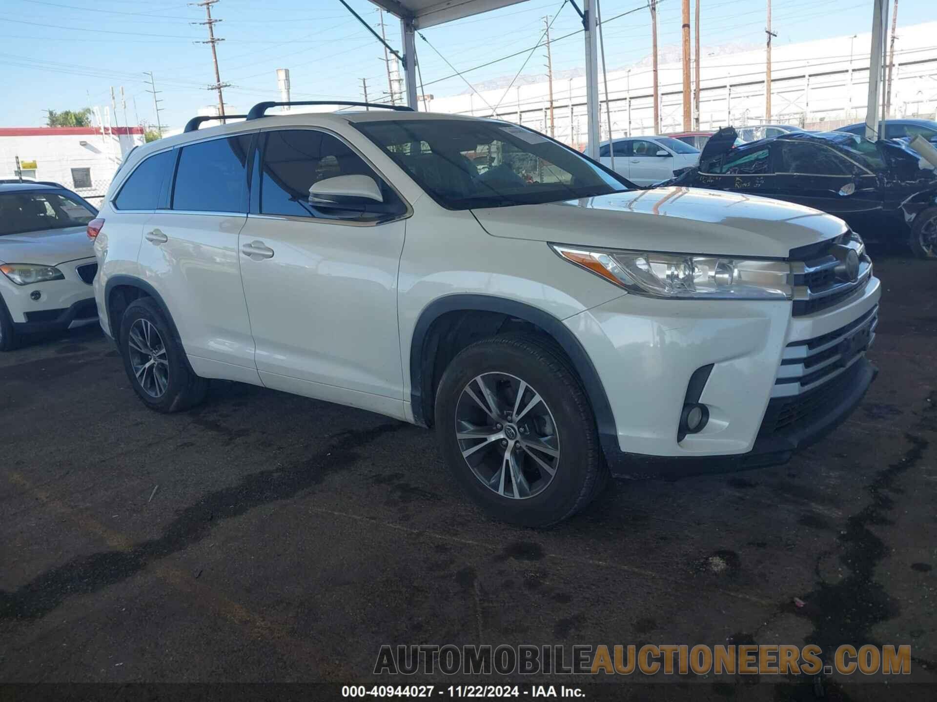 5TDZZRFH5HS218703 TOYOTA HIGHLANDER 2017