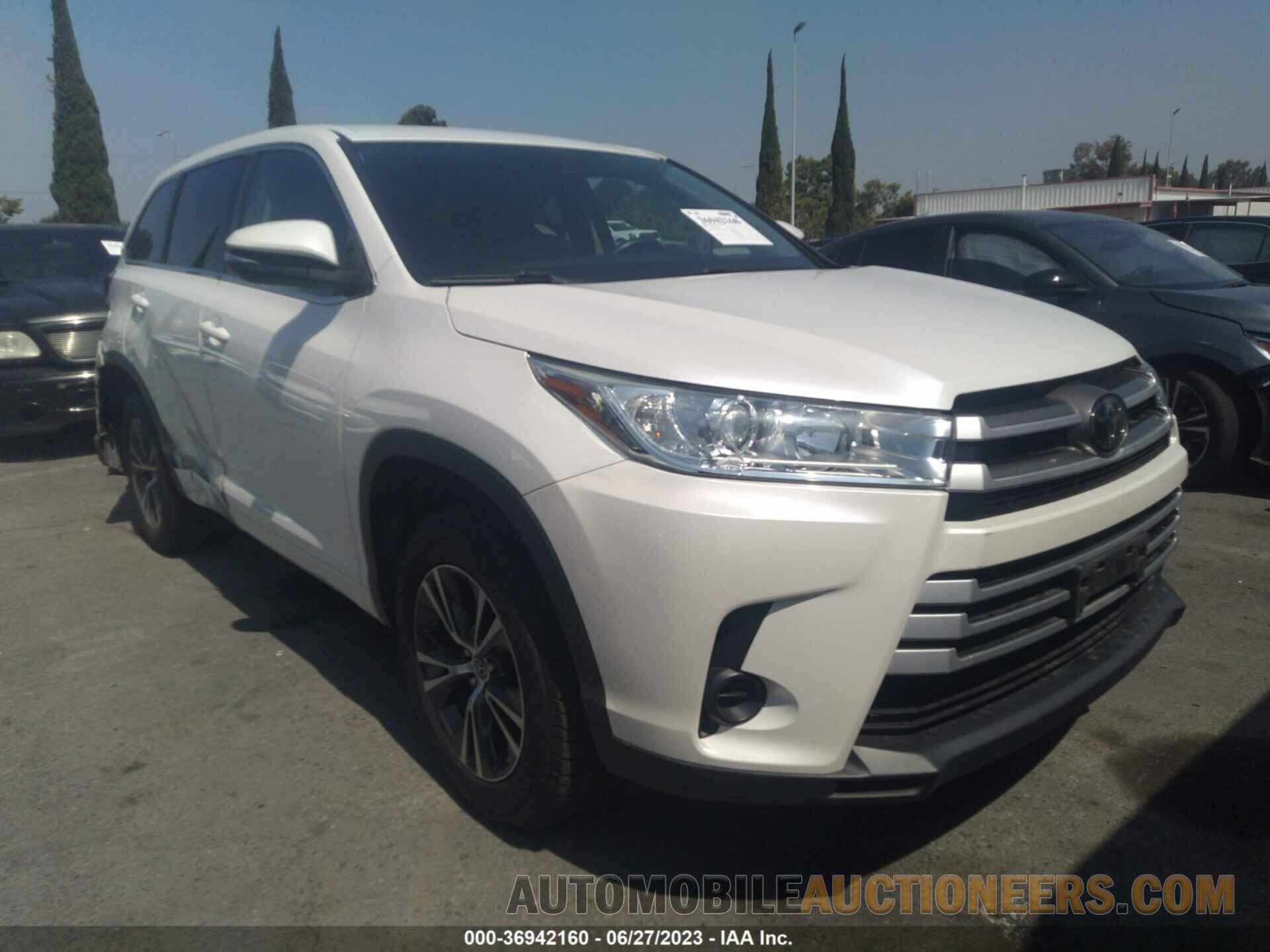 5TDZZRFH5JS241646 TOYOTA HIGHLANDER 2018