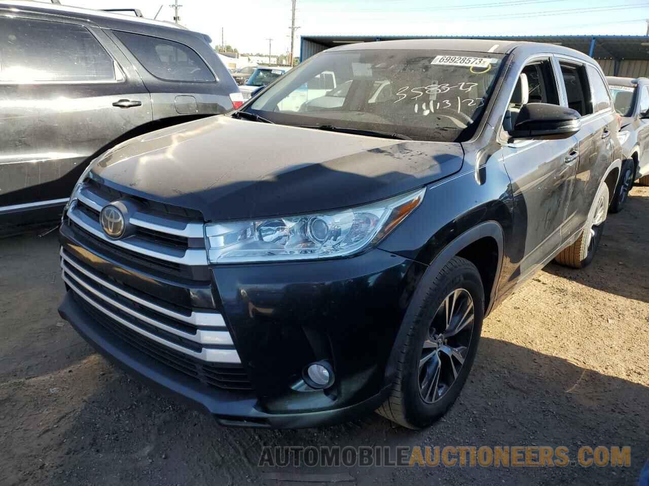 5TDZZRFH5JS244627 TOYOTA HIGHLANDER 2018