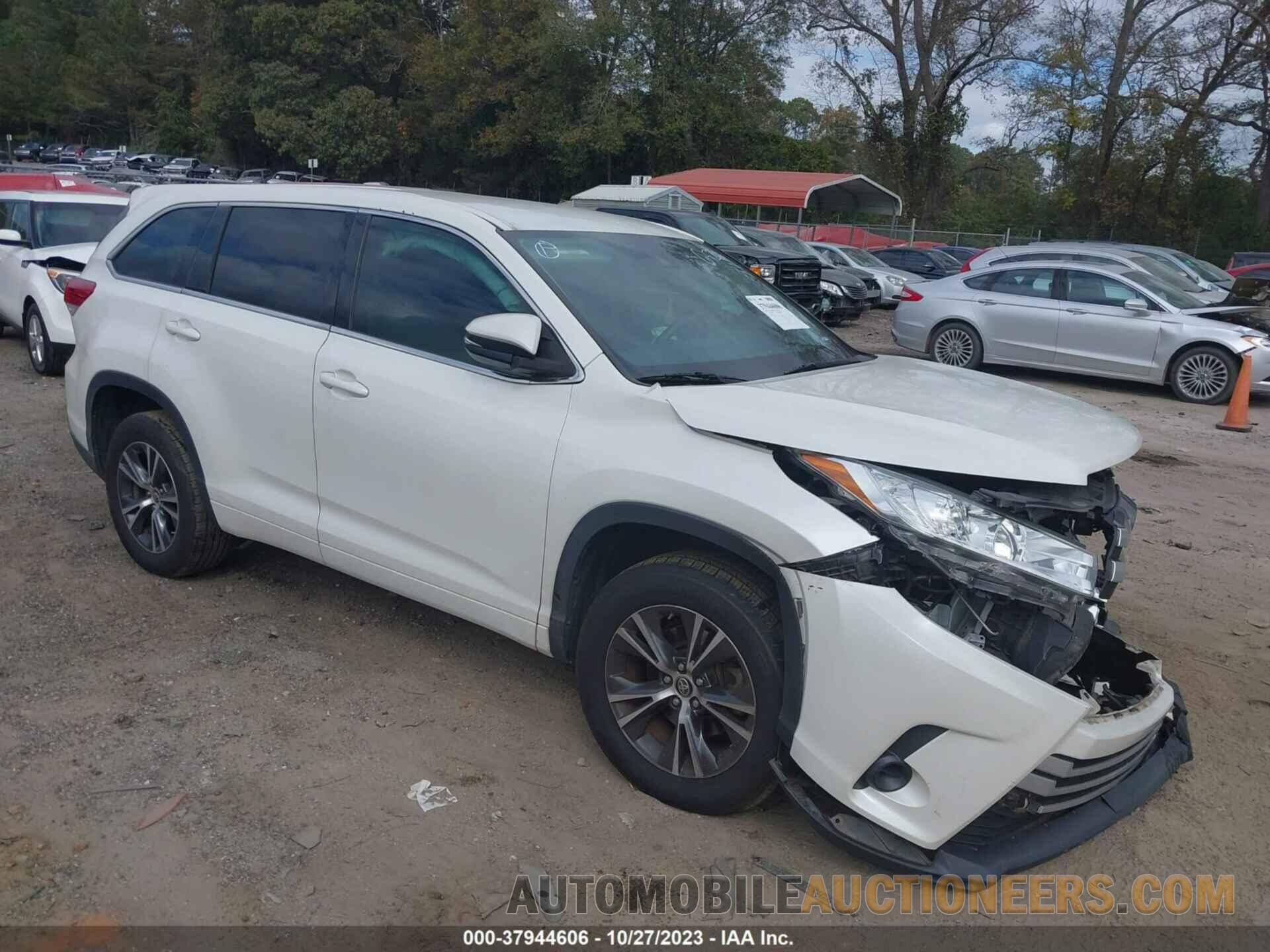 5TDZZRFH5JS256521 TOYOTA HIGHLANDER 2018