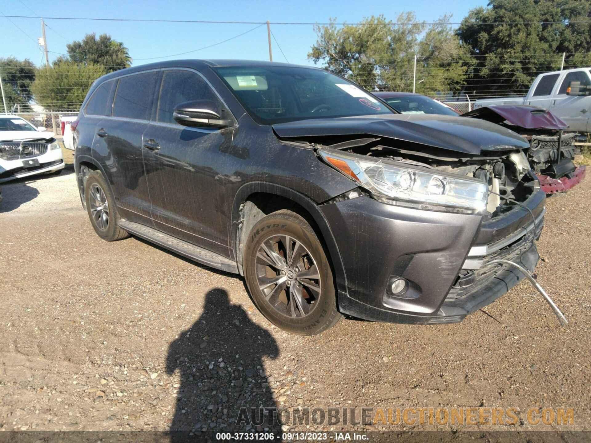 5TDZZRFH5JS278793 TOYOTA HIGHLANDER 2018