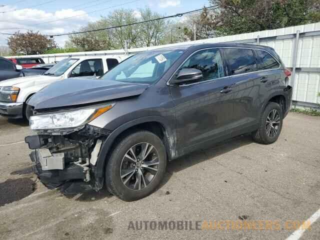 5TDZZRFH5KS302995 TOYOTA HIGHLANDER 2019