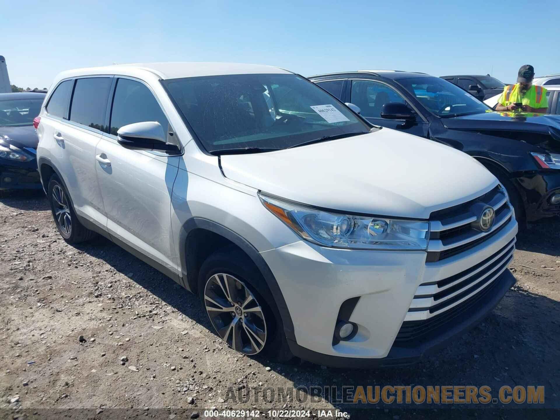 5TDZZRFH5KS316122 TOYOTA HIGHLANDER 2019