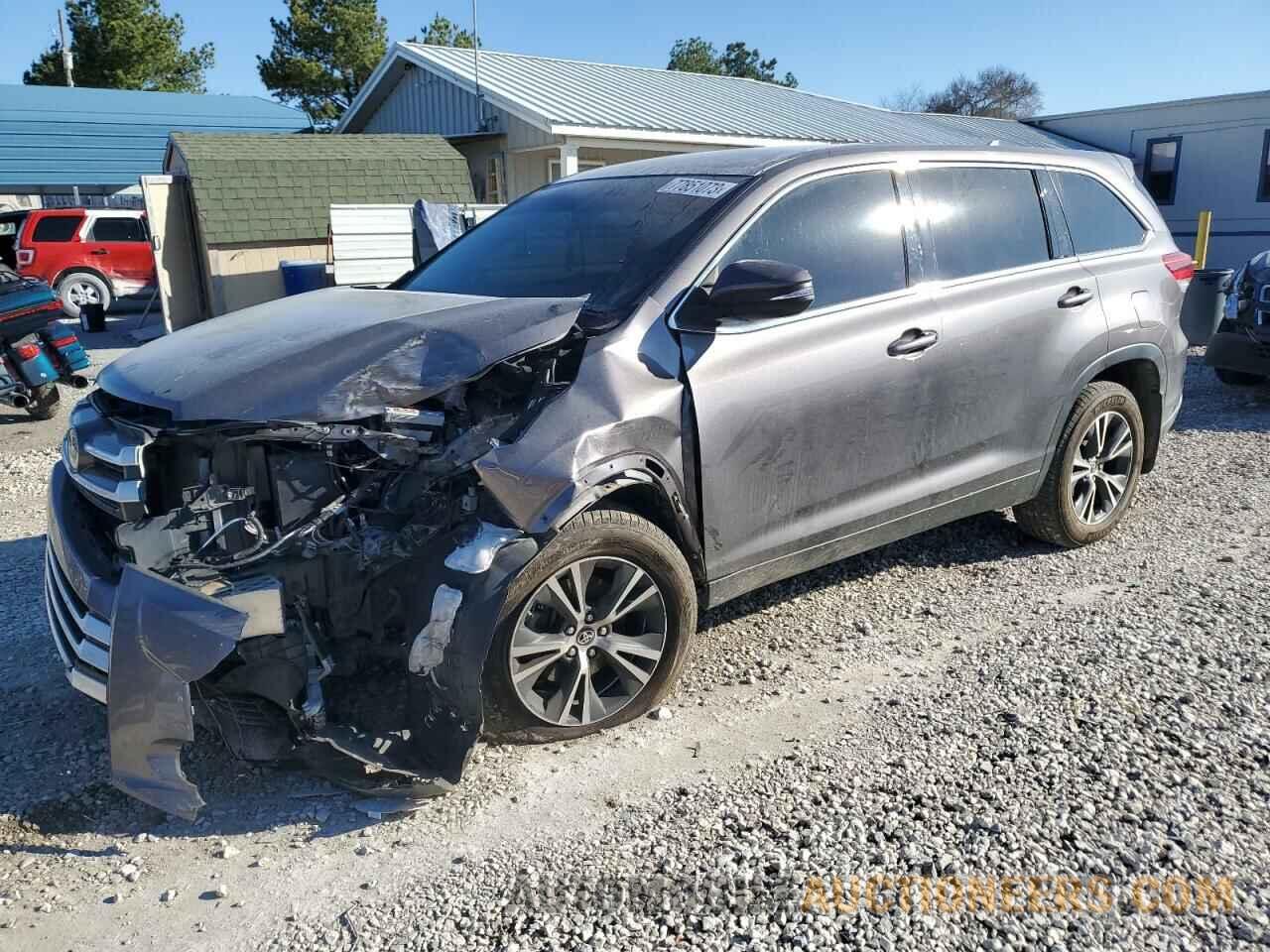 5TDZZRFH5KS316685 TOYOTA HIGHLANDER 2019