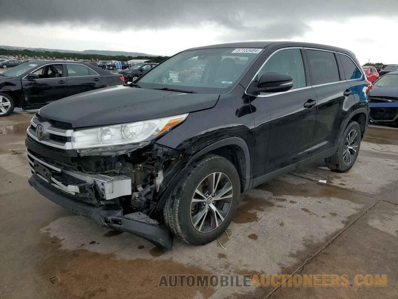 5TDZZRFH5KS330618 TOYOTA HIGHLANDER 2019