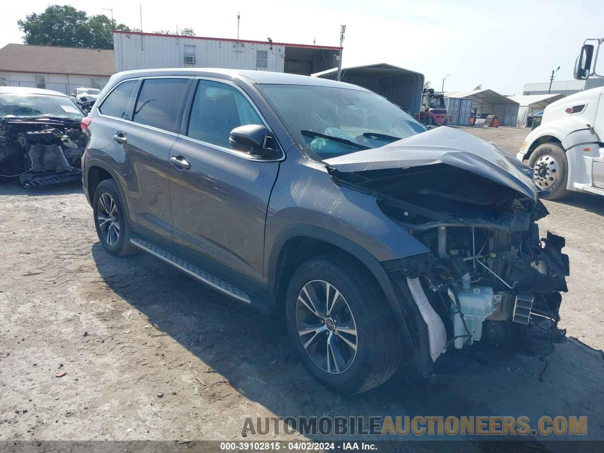 5TDZZRFH5KS335530 TOYOTA HIGHLANDER 2019