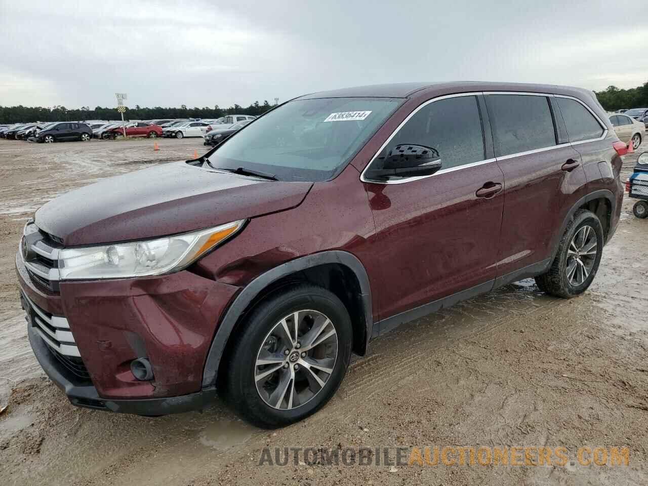 5TDZZRFH5KS364915 TOYOTA HIGHLANDER 2019