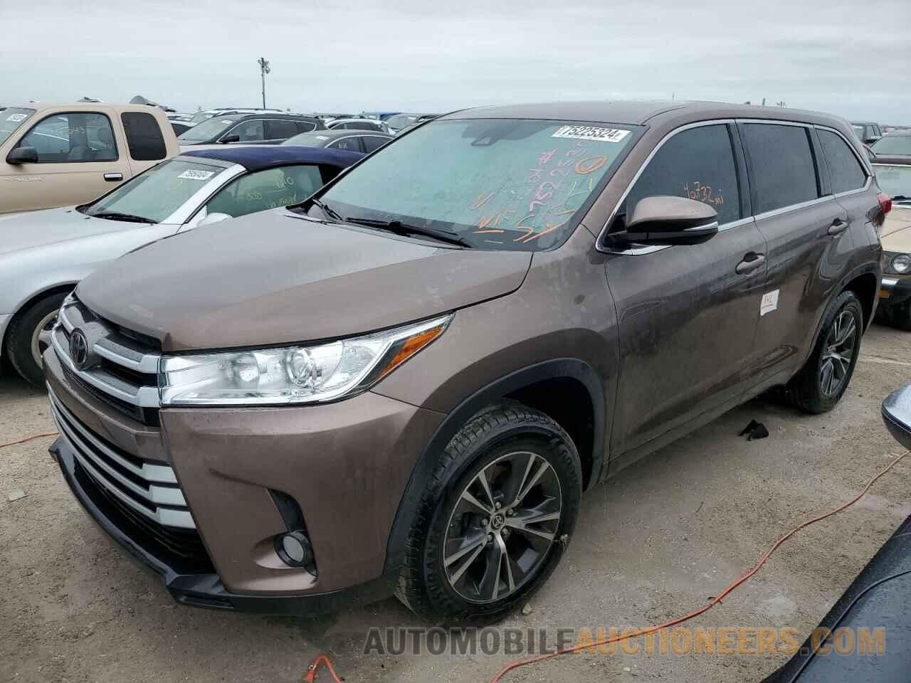 5TDZZRFH5KS368544 TOYOTA HIGHLANDER 2019