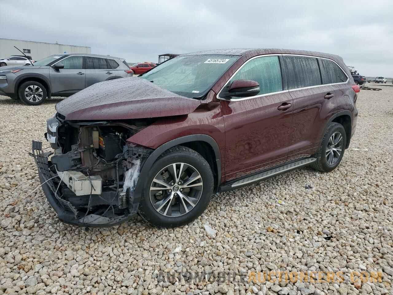 5TDZZRFH6HS193682 TOYOTA HIGHLANDER 2017