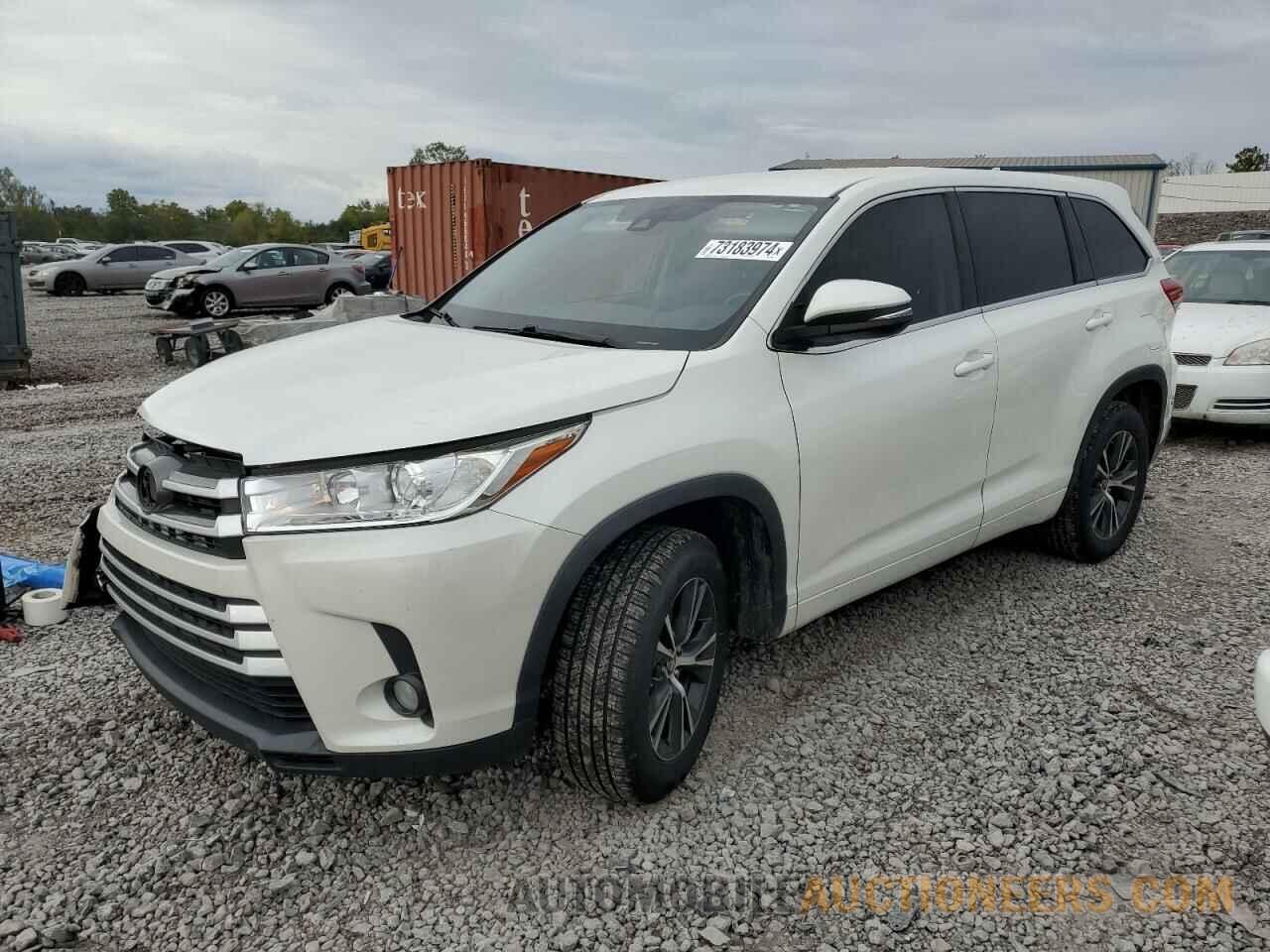 5TDZZRFH6HS220685 TOYOTA HIGHLANDER 2017