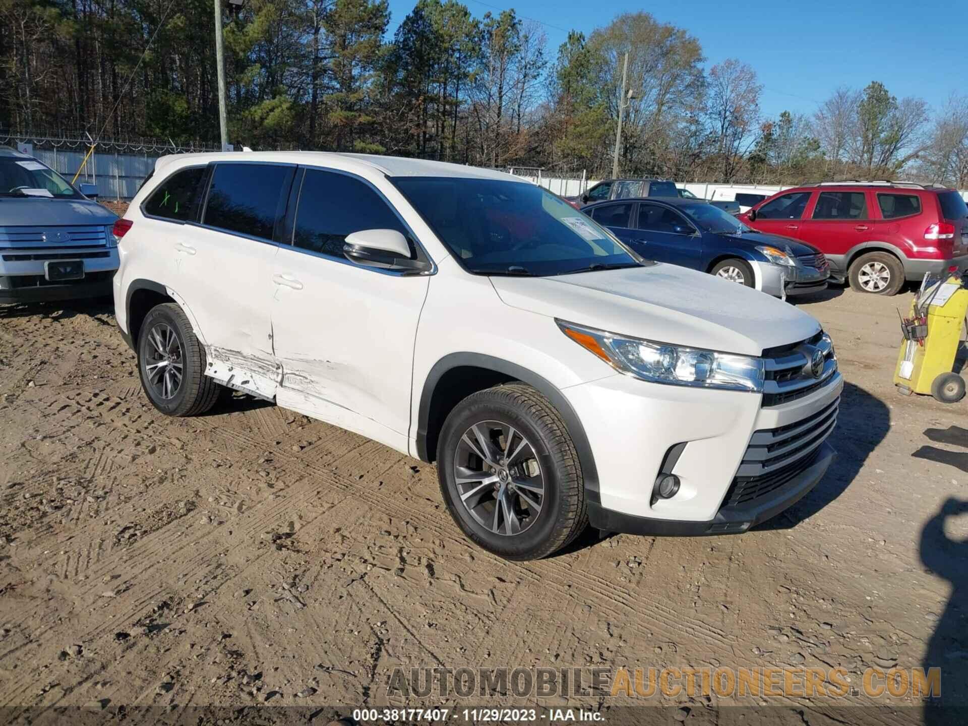 5TDZZRFH6JS236259 TOYOTA HIGHLANDER 2018