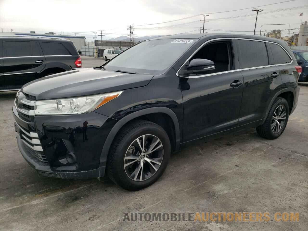 5TDZZRFH6JS237850 TOYOTA HIGHLANDER 2018